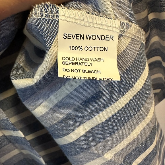 NWOT Seven Wonders Wrap Dress US Size 6 - Picture 3 of 5